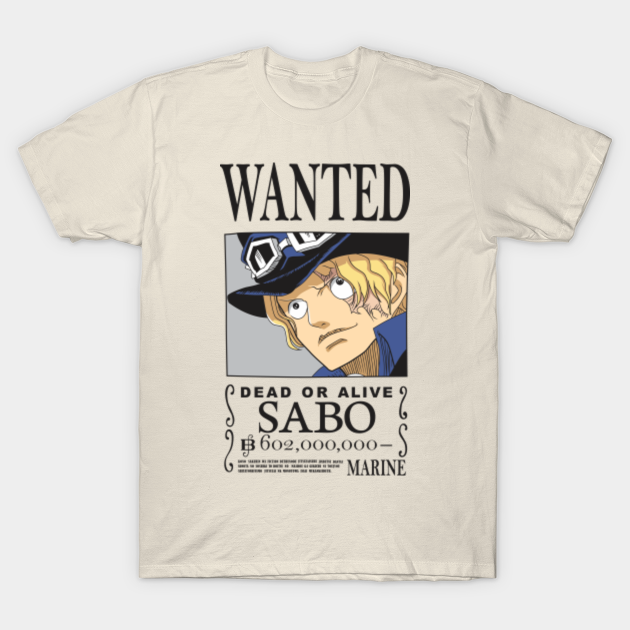  Sabo  Wanted  Bounty Poster  One Piece One Piece Anime T 